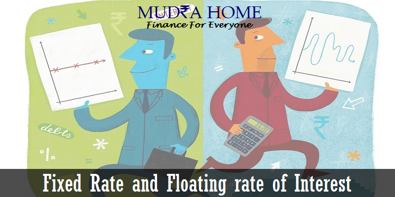 Fixed rate and floating rate