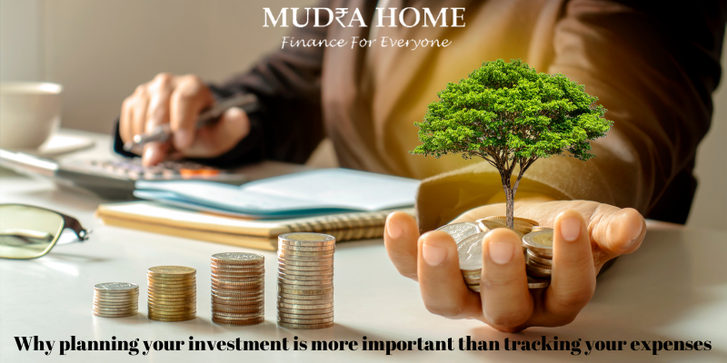 Why planning your investment is more important than tracking your expenses - (A)