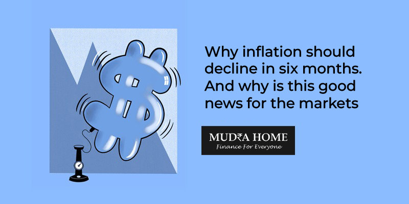 Why inflation should decline in six months. And why is this good news for the markets