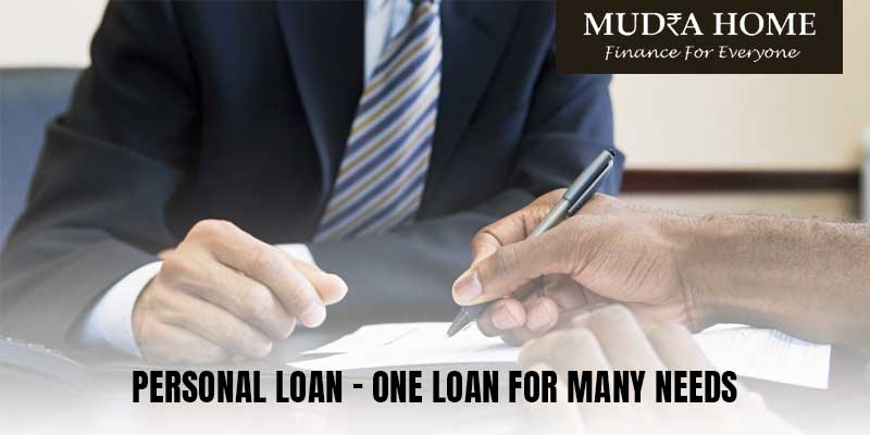 Personal Loan-One Loan for many Needs